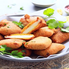 Pastéis de Queijo Indiano / Paneer Pakora